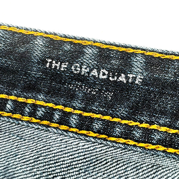 ADRIANO GOLDSCHMIED Men's 40x32 Graduate Tailored Leg Dark Wash‎ Blue Jeans AG - Picture 4 of 11